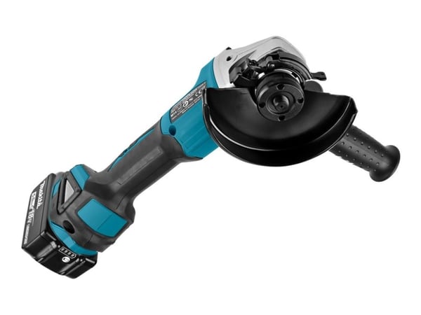 Makita DGA504RTJ - Vinkelslip - sladdlös - 125 mm - 2 batterier - 18 V