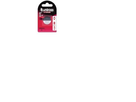 Uniross U1CR2032, Engangsbatteri, CR2032, Lithium, 3 V, 1 stykker, Sølv