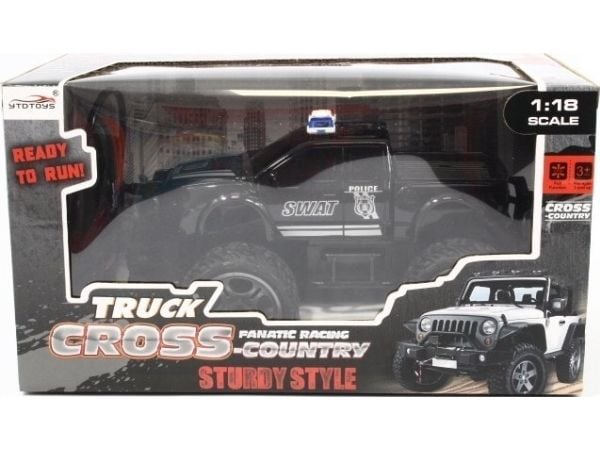 Green Cell Jeep RC Police 5668-13 08441