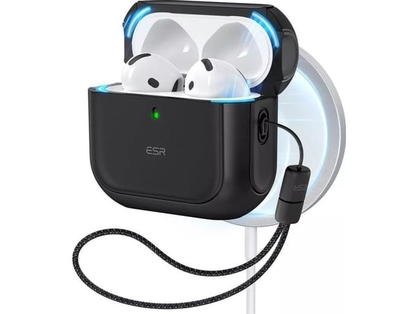 ESR Etui MagSafe Apple AirPods 4 - sort ESR Etui MagSafe Apple AirPods 4 - sort