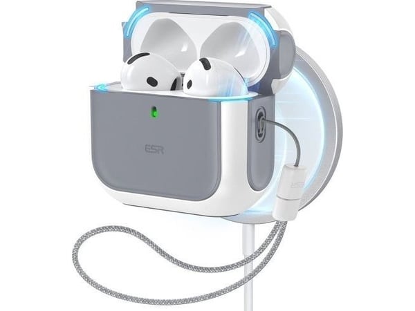 ESR Etui ESR Orbit Halolock MagSafe na Apple AirPods 4 - białe