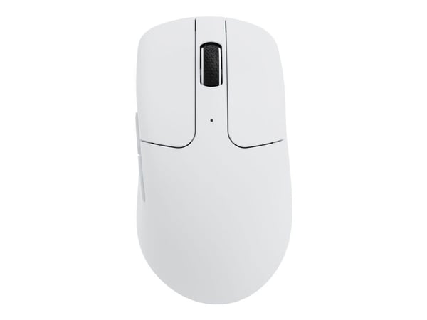 Keychron M2 - Mus - ergonomisk - högerhänt - optisk - 5 knappar - trådlös, kabelansluten - 2.4 GHz, Bluetooth 5.1, USB-C - USB / USB-C trådlös mott...