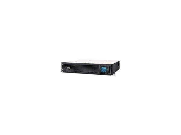 APC Smart-UPS C - UPS (kan monteres i rack) - AC 230 V - 600 watt - 1000 VA - USB, serial - utgangskontakter: 4 - 2U - svart - med APC SmartConnect...