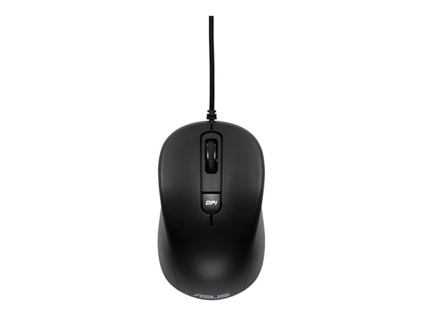 ASUS MU101C, Molempikätinen, Optinen, USB A-tyyppi, 3200 DPI, Musta