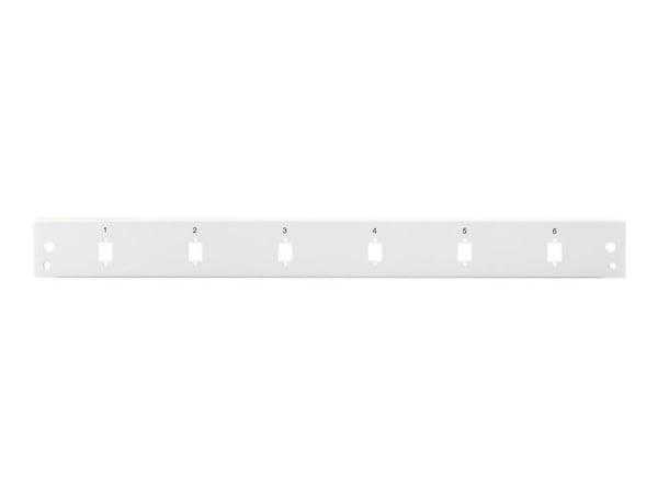 Digitus DN-96208-QL, Etupaneeli, Harmaa, 1U, Pyöreä, Turkki, SC