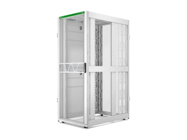 APC NetShelter SX Gen 2 - Rack skap - 1991 H x 800W x 1200D mm, med sider - står på gulv - hvit - 42U - 19" - for P/N: SMT1000RM1U, SMT750RM1U, SRT...
