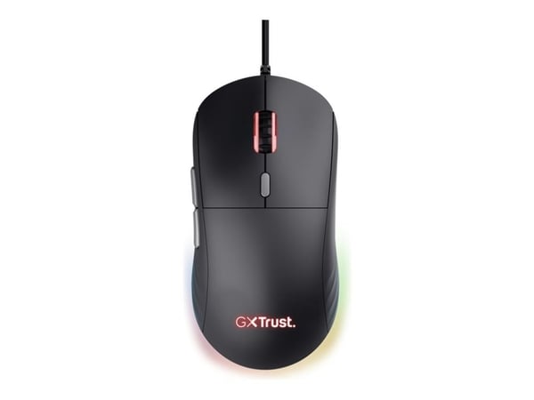 Trust GXT 925 REDEX II, Høyrehånd, Laser, USB Type-A, 10000 dpi, Svart