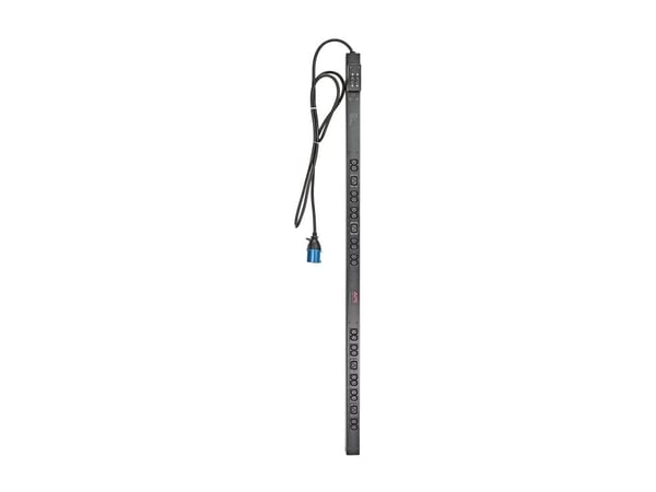 APC Basic Rack PDU Zero U - Strømfordelingslist (kan monteres i rack) - AC 230 V - inngang: IEC 60309 - utgangskontakter: 24 (power IEC 60320 C13, ...