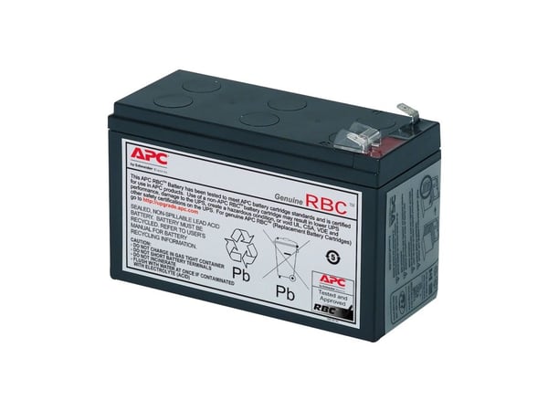 APC - UPS-batteri - blysyre - 7 Ah - svart - for P/N: CP24U12NA3-F4, CP24U12NA3-F5, CP27U13AZ3-F, CP27U13NA3-G, CP27U13NA3-S, CP27U13SC3-F