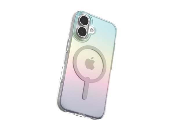 ZAGG Milan Snap - Baksidedeksel for mobiltelefon - MagSafe-samsvar - grafen - iriserende - for Apple iPhone 16