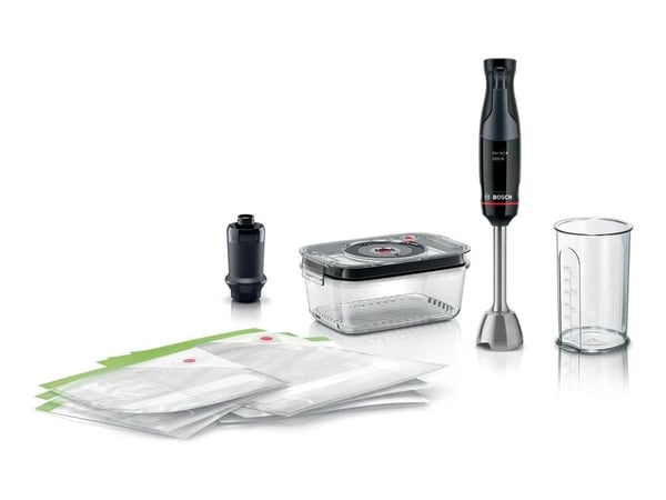 Bosch Serie 4 MSM4B6V2, Upotettava sekoitin, 1,4 m, 1000 W, Antrasiitti, Musta