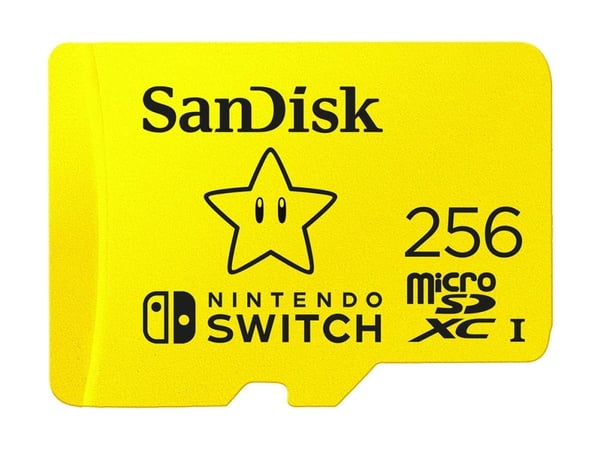 SanDisk Nintendo Switch - Flashminnekort - 256 GB - UHS-I U3 - microSDXC UHS-I - for Nintendo Switch
