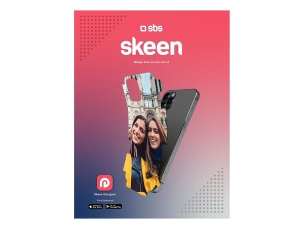 SBS TESKEENSHEET, Multifärg, 1 styck
