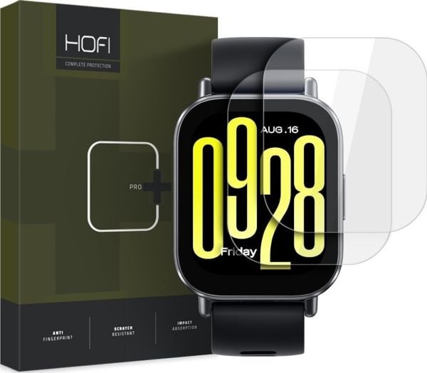 Hofi herdet glass Hofi Glass PRO+ 2-pakk til Xiaomi Redmi Watch 5 Active Clear