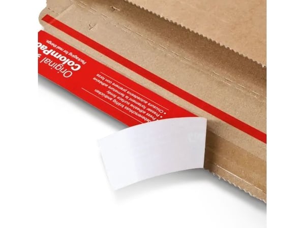 Colompac CP015.04, konvolutt, levering, papp, brun, rektangel, 353 mm