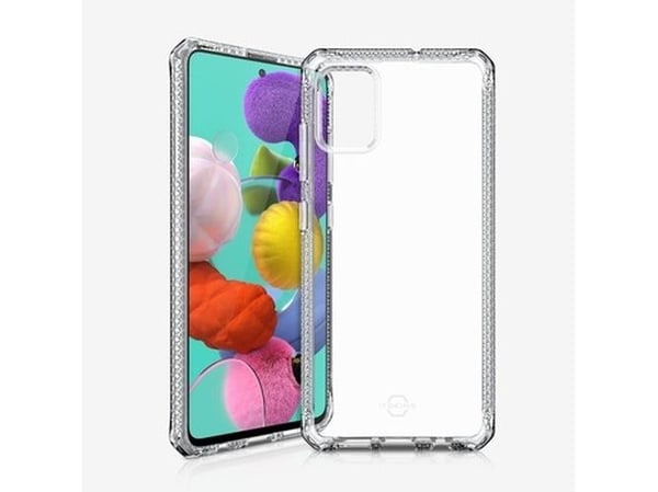 ITSKINS Spectrum - Baksidedeksel for mobiltelefon - gjennomsiktig - for Samsung Galaxy A51