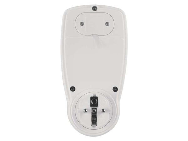 Emos Digital wattmåler energimåler for 230V 16A stikkontakt 5-3680W Emos P5805 hvit