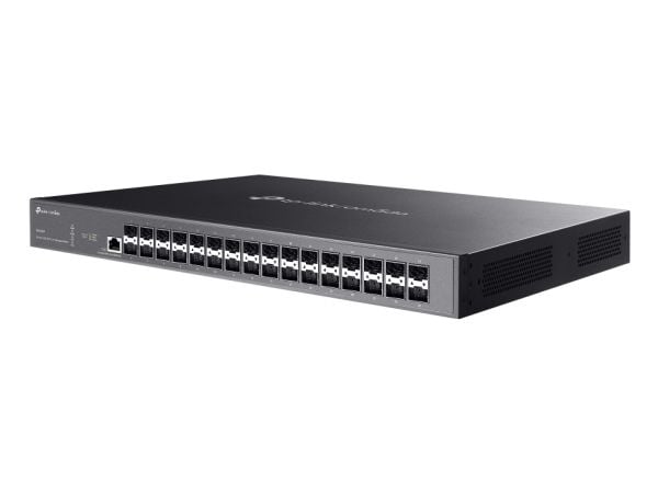 TP-Link Omada SX3032F, hanterad, L2+, monterad på stativ