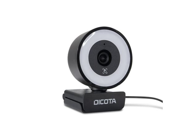 DICOTA Ringlight - Nettkamera - farge - 5 MP - 2592 x 1944 - lyd - USB 2.0
