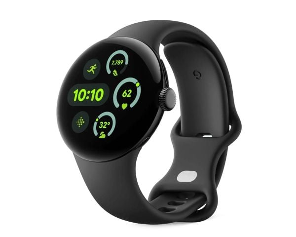 Google - Ranneke älykelloon - Koko L - Obsidian - Pixel Watch 3:lle (GA06118-WW)