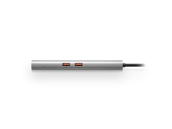 Sharkoon OfficePal Combo Adapter - Dockningsstation - USB-C - HDMI - 1GbE