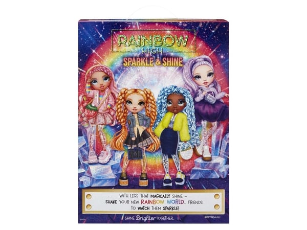 MGA Rainbow High Sparkle & Shine Fashion Dolls Rosetta (Pink) p3 427780