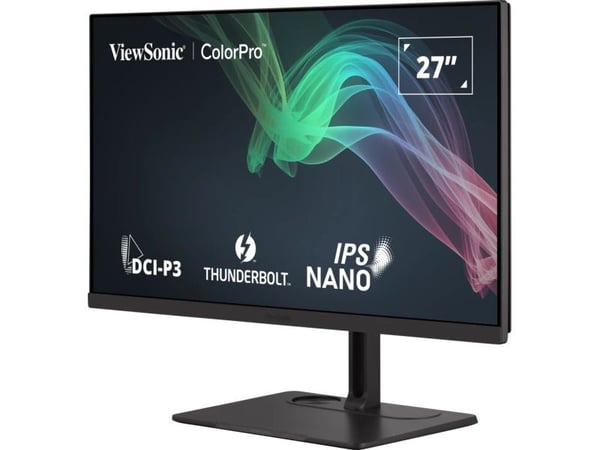 Viewsonic VP Series VP2776T-4K, 68,6 cm (27"), 3840 x 2160 piksler, 4K Ultra HD, LED, 5 ms, Svart