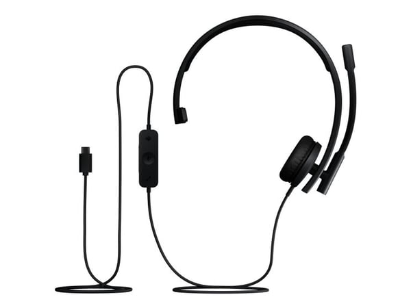 Logitech H570e - Hodesett - on-ear - kablet - USB-C - Certified for Microsoft Teams