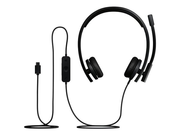 Logitech H570e - Hodesett - on-ear - kablet - USB-C - Certified for Microsoft Teams