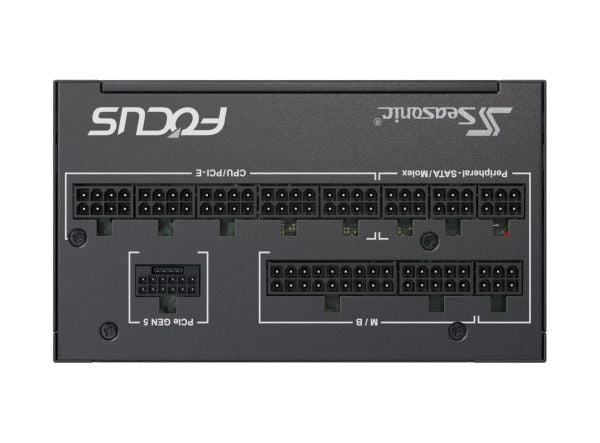 Seasonic FOCUS GX 1000 - Strømforsyning (intern) - ATX12V 3.0/ EPS12V - 80 PLUS Gold - AC 100-240 V - 1000 watt