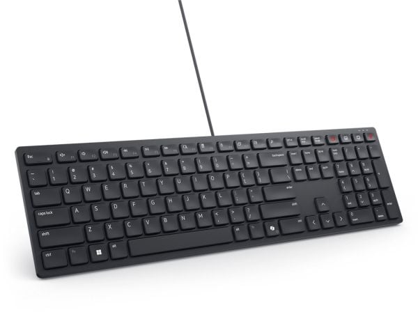 Dell Pro Collaboration KB525C - Tastatur - USB, USB-C - QWERTY - ukrainsk - svart