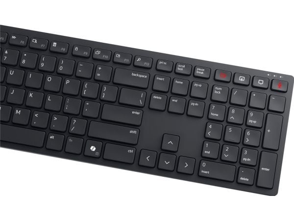 Dell Pro Collaboration KB525C - Tastatur - USB, USB-C - QWERTY - ukrainsk - svart