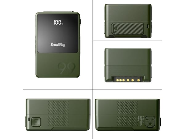 SmallRig VB99 mini V, Universell, Khaki, Polykarbonat (PC), 12 V, 5 A, 16,8 V