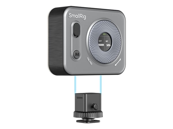 SmallRig Vibe P96 Pro mini LED Video Light, 5 W, LED, Varm hvit, 1160 lx, 2500 K, 6500 K