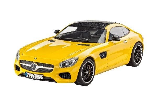Revell Mercedes-AMG GT, Sportsbil, Monteringssett, 1:24, Mercedes-AMG GT, Avansert, 93 stykker