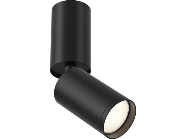 Maytoni Spot LED Ready kattovalaisin alumiinista Maytoni FOCUS S C051CL-01B