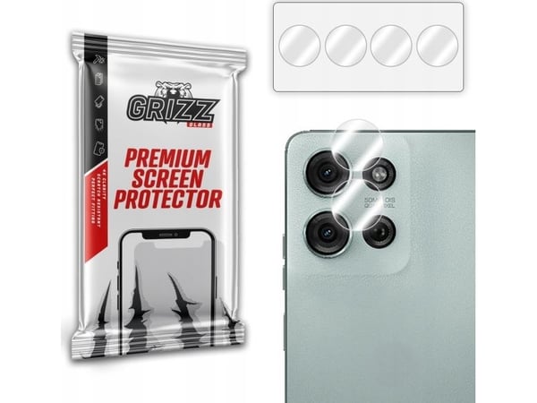 Kamera glassbeskyttelse GrizzGlass HybridGlass Camera til Motorola Moto G75