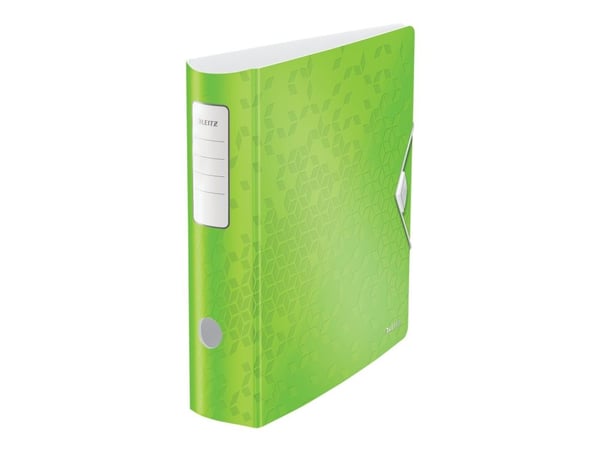 Brevordner Leitz Active WOW A4 80mm grøn (stk.)