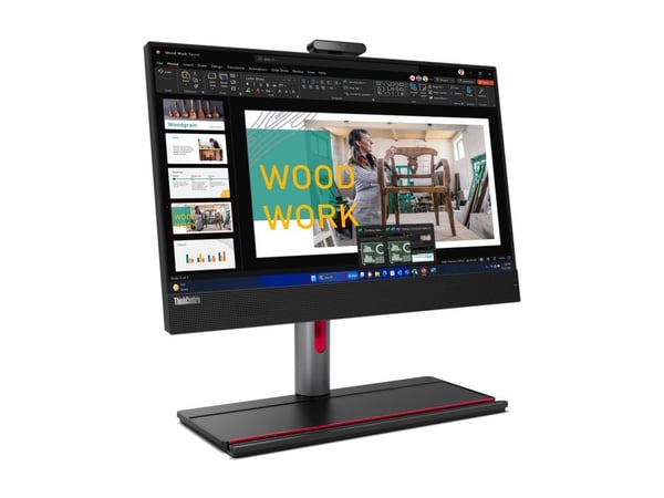 Lenovo ThinkCentre M90a Gen 5 12SH - Alt-i-ett med Full Function Monitor-stativ - Core i5 i5-14500 / inntil 5 GHz - vPro Enterprise - RAM 16 GB - S...