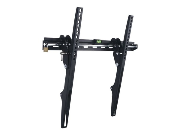 TECHly ICA-PLB 161XL - Monteringssett (veggplate, låsestang, 2 VESA-skinner) - Tyverisikker - for LCD-TV - låsbar - svart - skjermstørrelse: 23"-55...