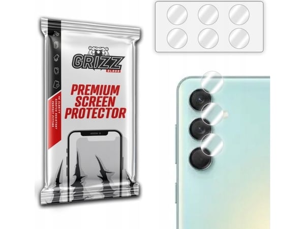 GrizzGlass HybridGlass kameralinsen beskyttelse til Samsung Galaxy M55s