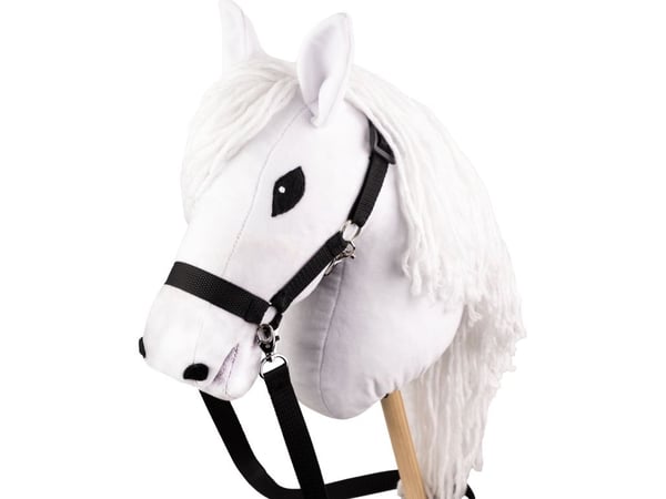 Hobby Horse Skippi hest på pinne hvit Hobby Horse Skippi hest på pinne hvit