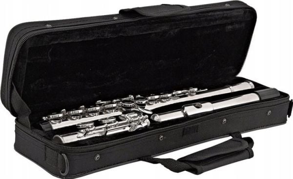 V-Tone VFL 16 tverrfløyte i metall C-key etui