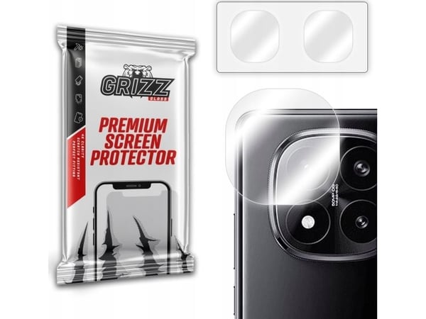 GrizzGlass GrizzGlass HybridGlass kameraglass for Xiaomi Redmi Note 14 Pro Plus