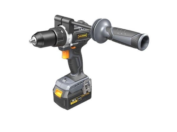 Grunder trådløs bormaskin Cd-B0718 18V 4Ah, BL