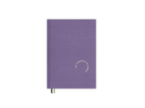 SUOSIKKIMME PLANNER 2025 Light Violet | Forlaget Aronsen | Kieli: Tanska