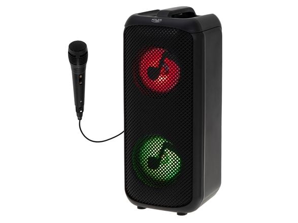 Adler AD 1903 Garsiakalbis bluetooth med radio/karaoke funksjon