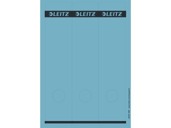 Leitz 16870035, Sininen, Suorakulmio, Rengaskansio, Paperi, 80 g/m², 3 kpl