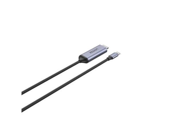 Unitek USB-C - HDMI 1,8 m USB-kaapeli hopea (V1423A)
