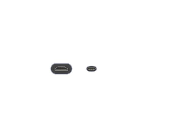 Unitek USB-C - HDMI 1,8 m USB-kaapeli hopea (V1423A)